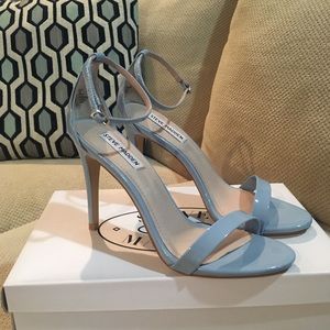 Steve Madden Stecy Blue Strappy Heel